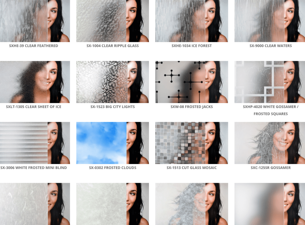 Solyx decorative window film options